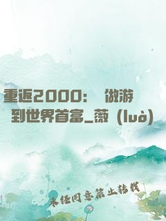 重返2000：從做游戲到世界首富