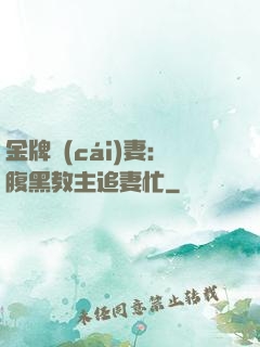 金牌財(cái)妻：腹黑教主追妻忙