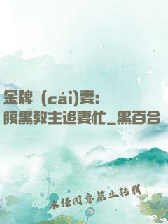金牌財(cái)妻：腹黑教主追妻忙