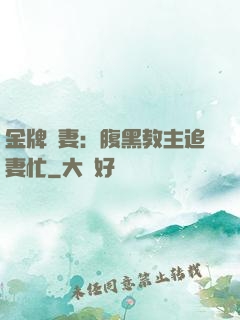 金牌財妻：腹黑教主追妻忙