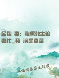 金牌財妻：腹黑教主追妻忙
