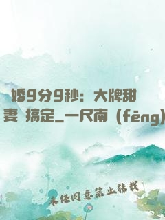 閃婚9分9秒：大牌甜妻難搞定