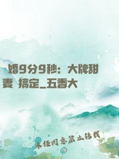 閃婚9分9秒：大牌甜妻難搞定