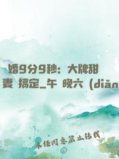 閃婚9分9秒：大牌甜妻難搞定