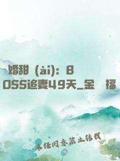 閃婚甜愛(ài)：BOSS追妻49天