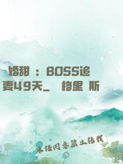 閃婚甜愛：BOSS追妻49天