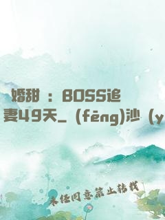 閃婚甜愛：BOSS追妻49天