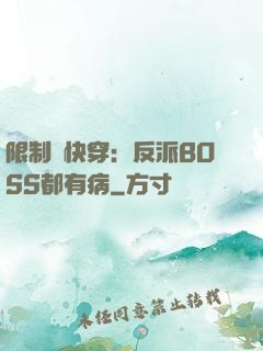 限制級快穿：反派BOSS都有病