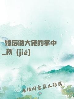 隱婚后做大佬的掌中嬌