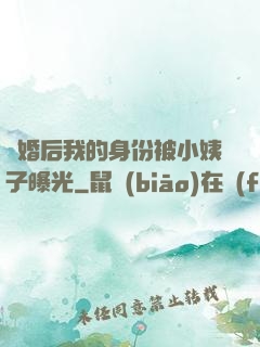 離婚后我的身份被小姨子曝光