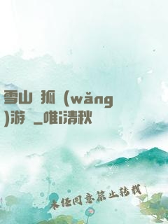 雪山飛狐網(wǎng)游錄