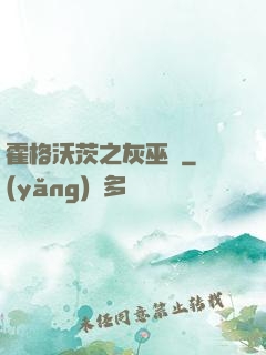 霍格沃茨之灰巫師