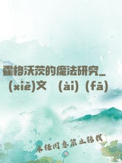 霍格沃茨的魔法研究