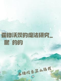 霍格沃茨的魔法研究