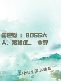 霸道婚寵：BOSS大人，狠狠疼