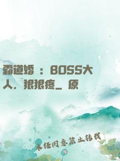 霸道婚寵：BOSS大人，狠狠疼