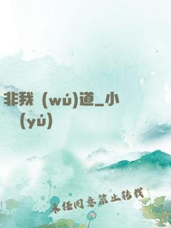 非我無(wú)道