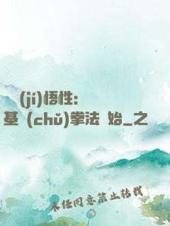 頂級(jí)悟性：從基礎(chǔ)拳法開始