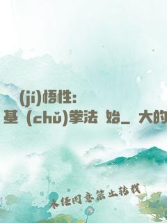 頂級(jí)悟性：從基礎(chǔ)拳法開始