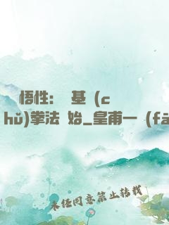 頂級悟性：從基礎(chǔ)拳法開始
