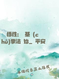 頂級悟性：從基礎(chǔ)拳法開始