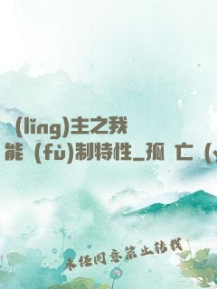 領(lǐng)主之我能復(fù)制特性