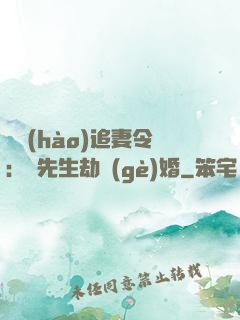 頭號(hào)追妻令：陸先生劫個(gè)婚