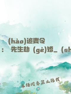 頭號(hào)追妻令：陸先生劫個(gè)婚