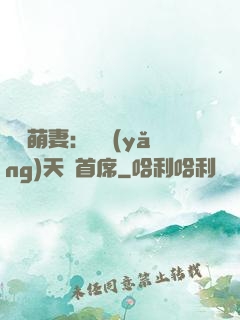 頭號萌妻：馴養(yǎng)天價首席