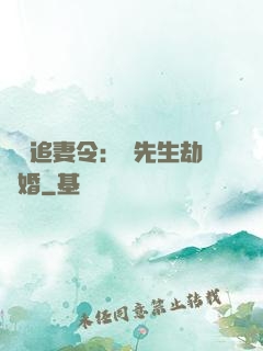 頭號追妻令：陸先生劫個婚