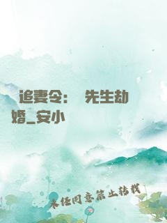 頭號追妻令：陸先生劫個婚