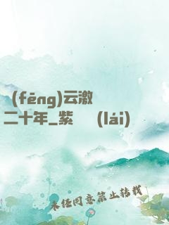 風(fēng)云激蕩二十年