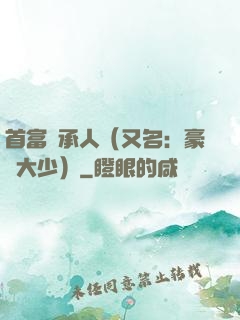 首富繼承人（又名：豪門大少）