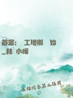首富：從工地搬磚開始