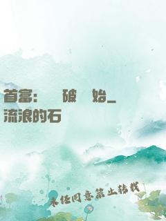 首富：從撿破爛開始