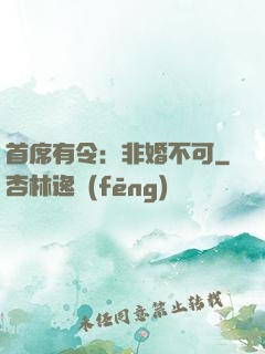 首席有令：非婚不可