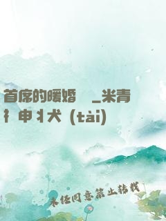 首席的暖婚寶貝