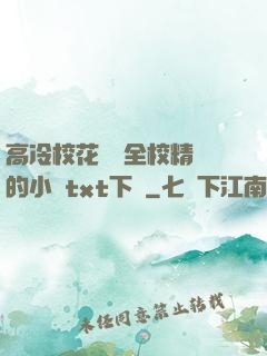 高冷?；S為全校精靈的小說txt下載