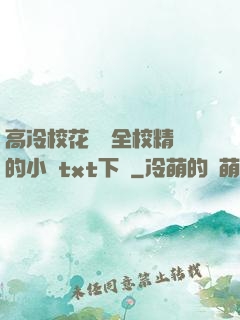 高冷?；S為全校精靈的小說txt下載