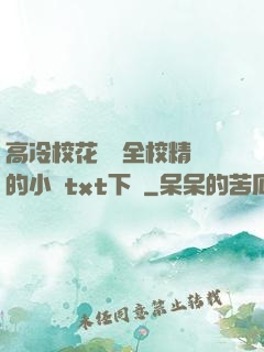 高冷?；S為全校精靈的小說txt下載