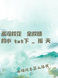 高冷?；S為全校精靈的小說txt下載
