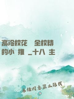 高冷?；S為全校精靈的小說推薦