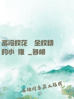高冷?；S為全校精靈的小說推薦