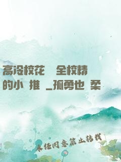 高冷?；S為全校精靈的小說推薦