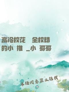 高冷?；S為全校精靈的小說推薦