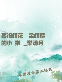 高冷?；S為全校精靈的小說推薦