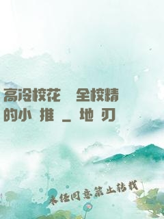高冷?；S為全校精靈的小說推薦