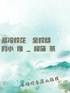 高冷?；S為全校精靈的小說推薦