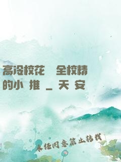 高冷?；S為全校精靈的小說推薦