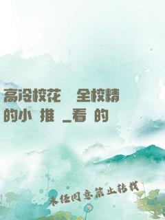 高冷?；S為全校精靈的小說推薦